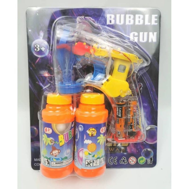 Bubble Gun Toys with LED light ready Stock Malaysia Shopee Malaysia