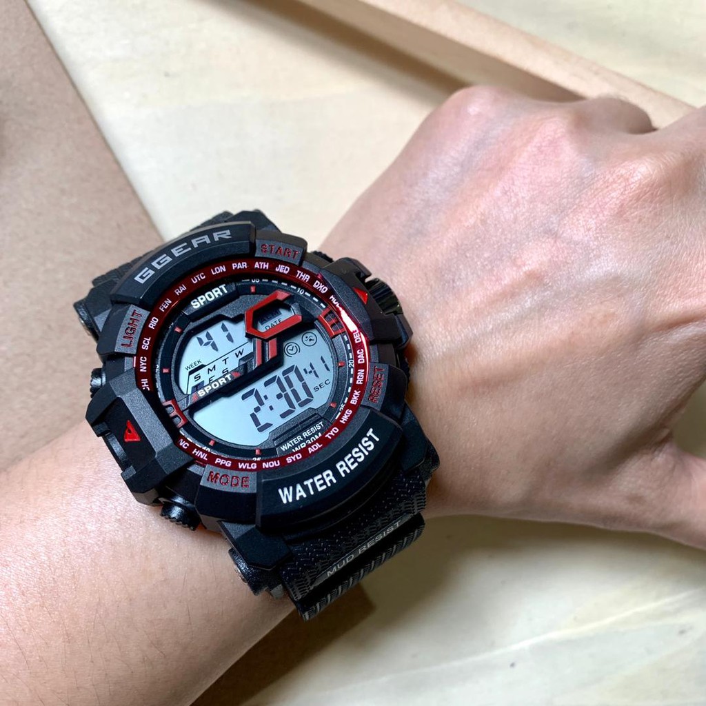 G Gear original watch jam water resistance Shopee Malaysia