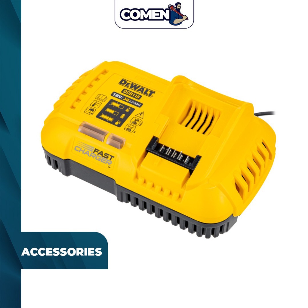 DEWALT 18V/54V Flexvolt Battery Charger DCB118 Dewalt Power Tools Drill Grinder Saw Sander