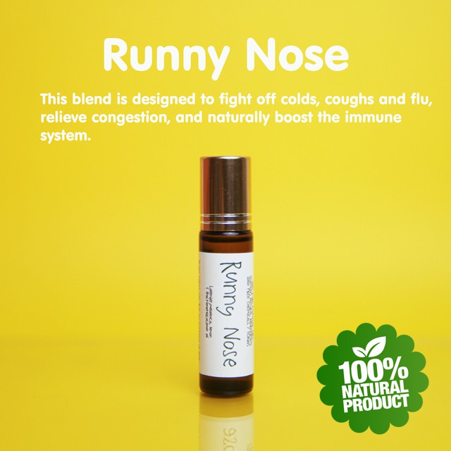 Runny nose Essential oil blend / Minyak terapi selsema Shopee Malaysia