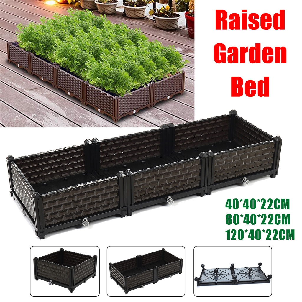 Rectangular Flowerpot Elevated Garden Bed Garden Pots And Planters