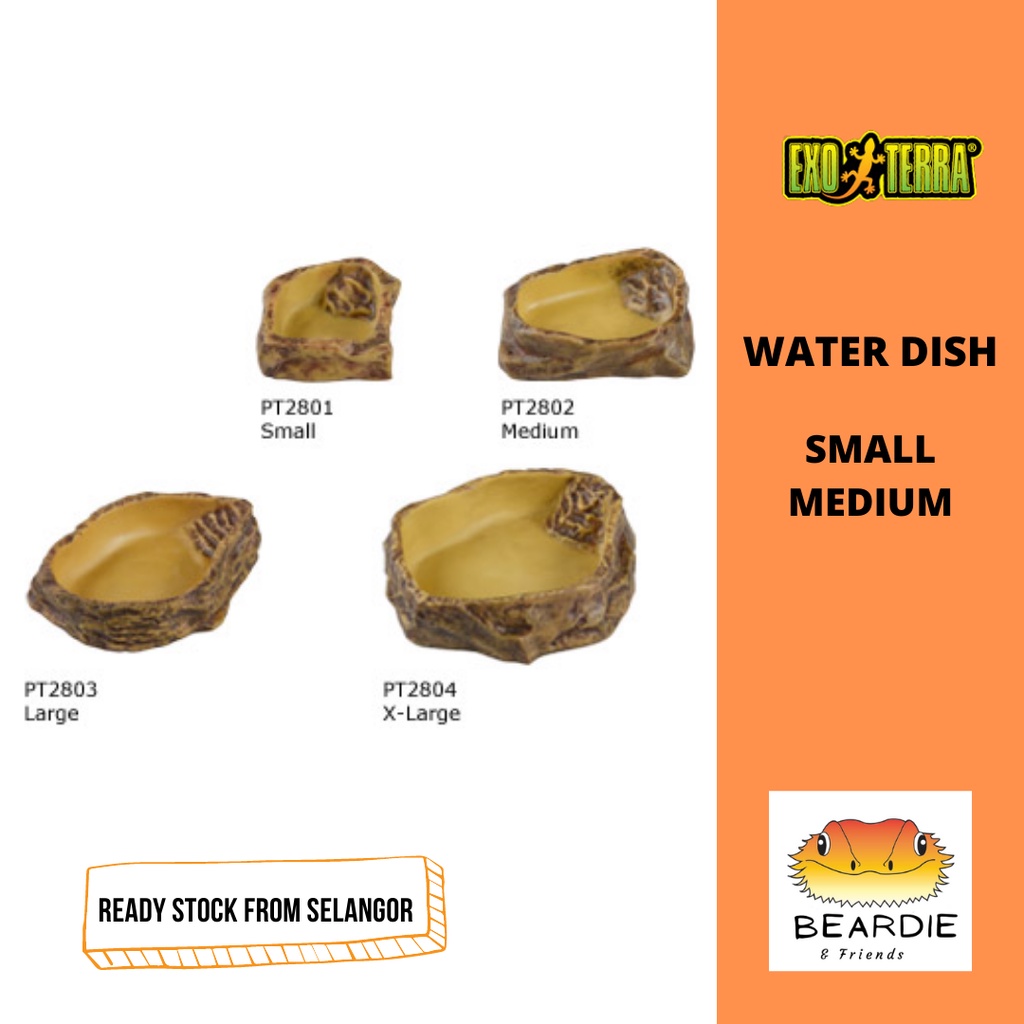 EXO TERRA WATER DISH SMALL/MEDIUM (PT2801/PT2802) Shopee Malaysia