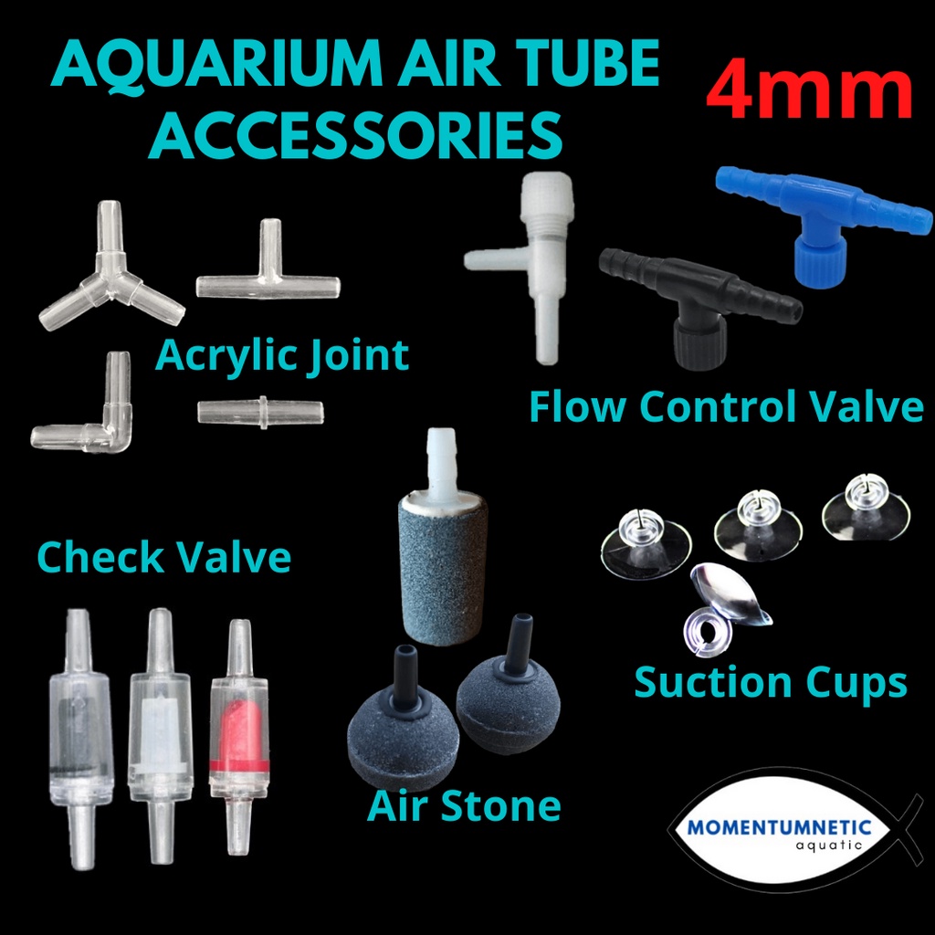 🔥READY STOCK🔥 Aquarium Oxygen Air Pump Tube Accessories (4mm) Acrylic