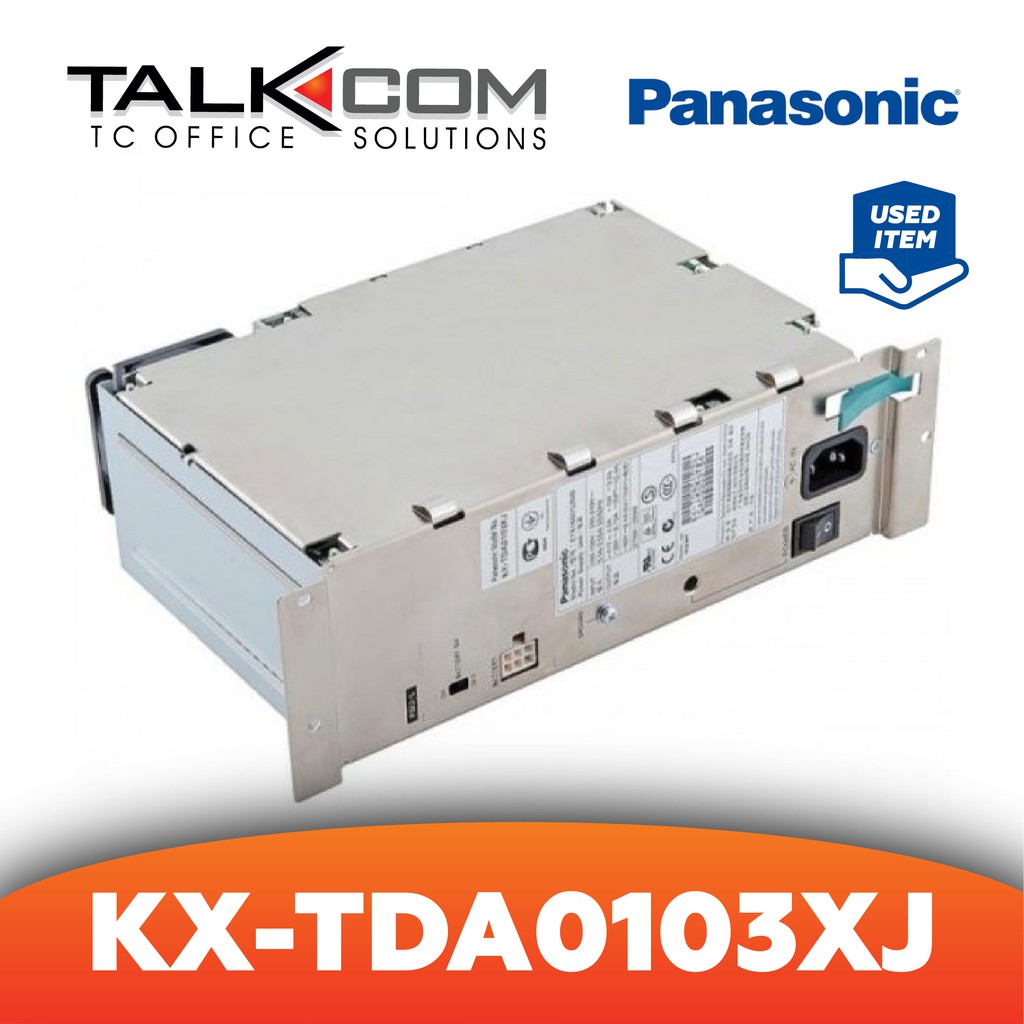 PANASONIC KX-TDA0103XJ L-Type Power Supply Unit (USED) | Shopee