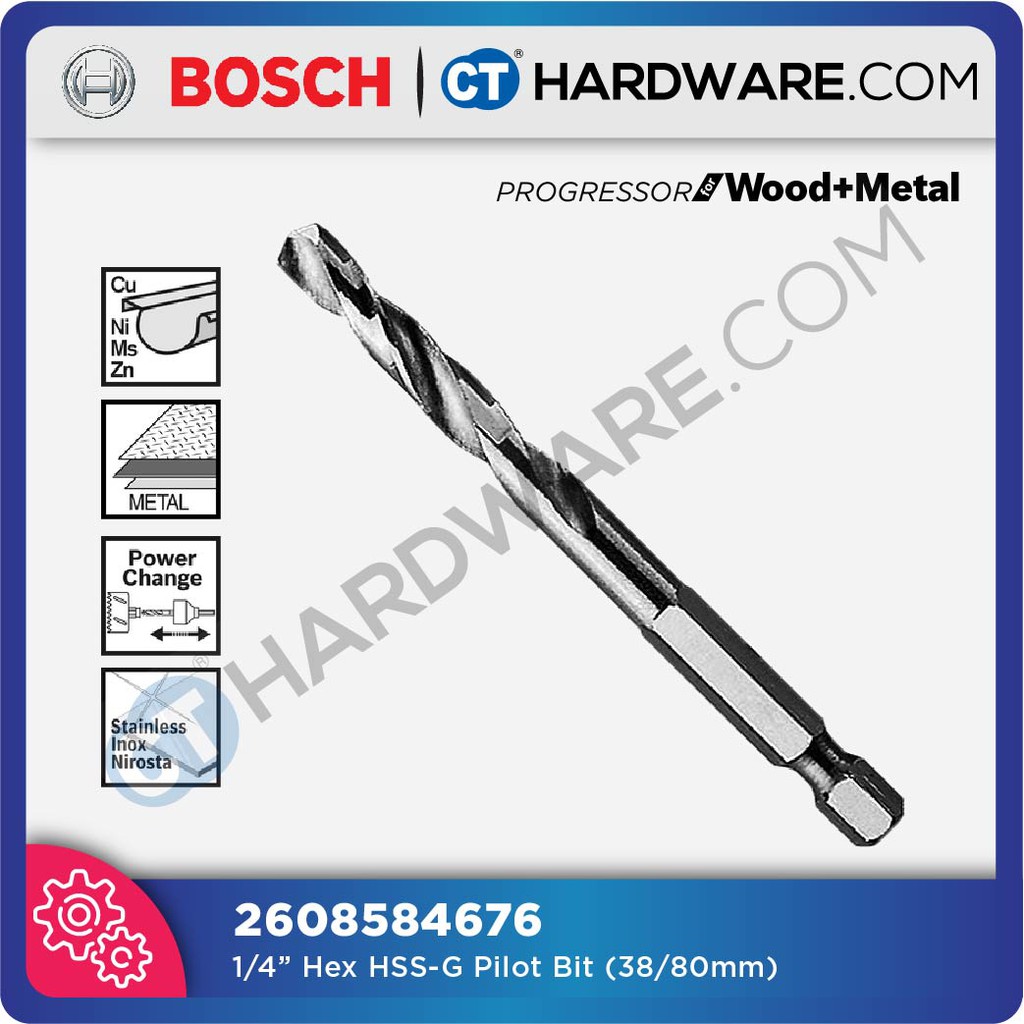 Bosch pilot drill discount bit