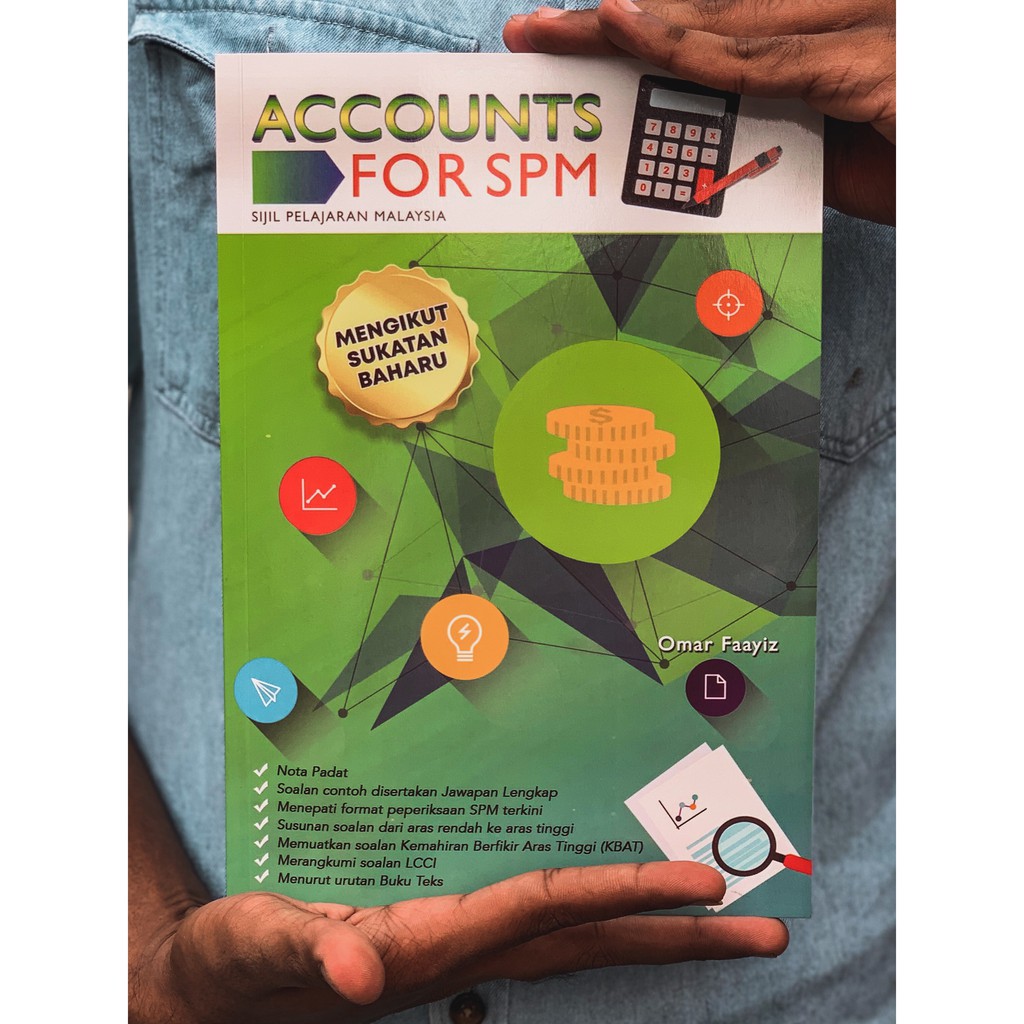 Buku Rujukan Prinsip Perakaunan Tingkatan 5 "ACCOUNT FOR SPM"  Shopee