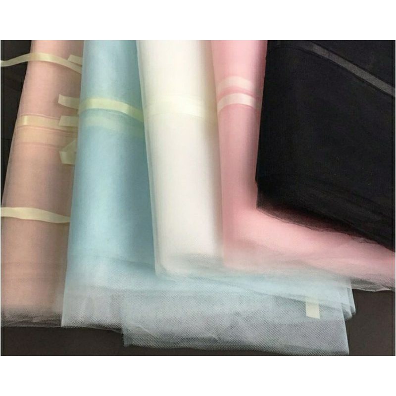 Swan Design Flower Bouquet Wrapping Mesh Wrapper Paper | Shopee Malaysia