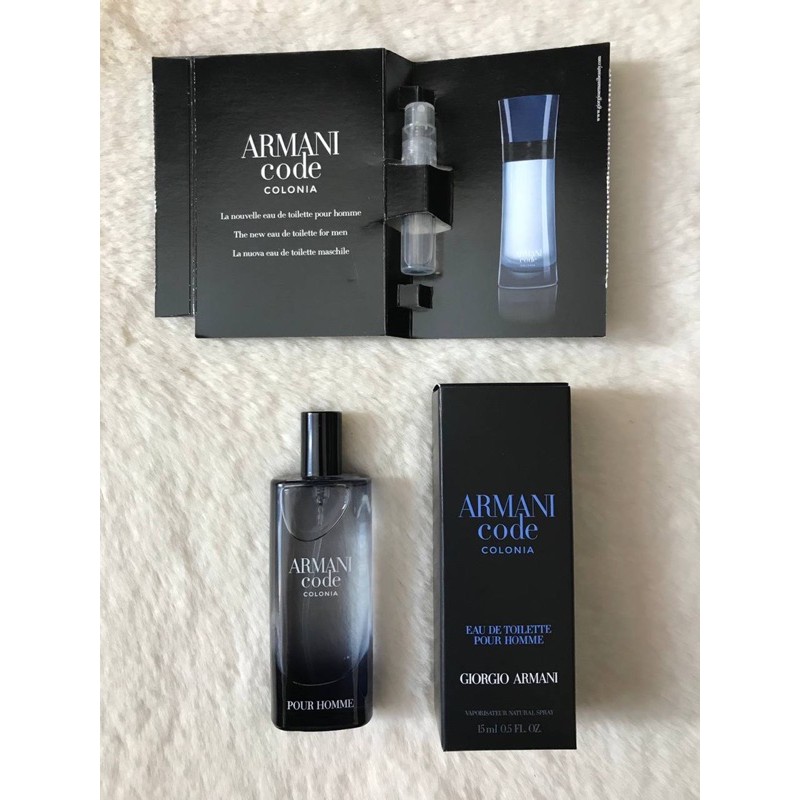 PERFUME GIORGIO ARMANI CODE COLONIA EDT FOR MEN Shopee Malaysia