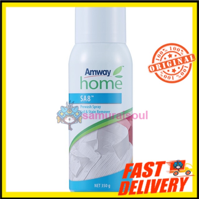 Amway SA8 PreWash Spray Soil & Stain Remover (350g) Shopee Malaysia