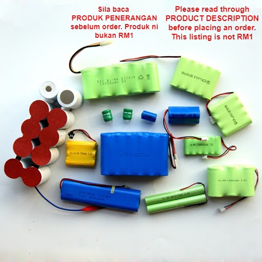 Custom Battery Pack for Lithium, NiMH, NiCd Industrial Battery