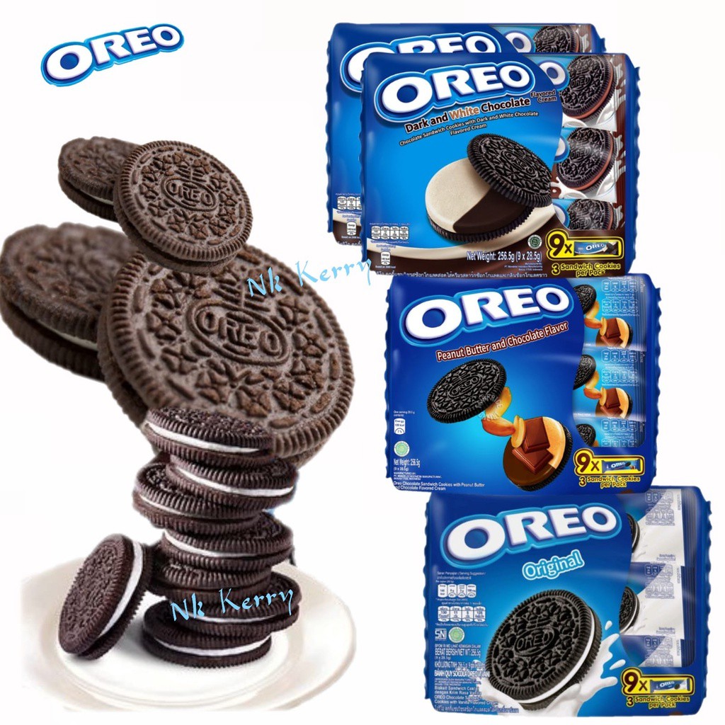 Oreo (Dark and White Chocolate/Original/Peanut Butter and Chocolate)248 ...