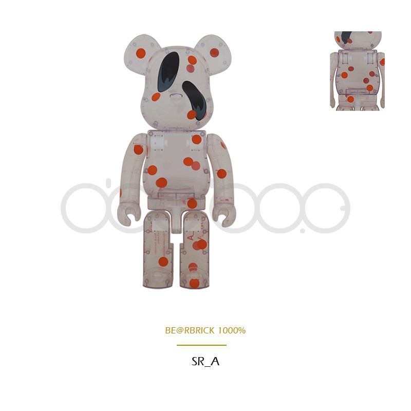 MEDICOM TOY BE@RBRICK 1000% [SR A/SAMUEL ROSS & ASSOCIATES] BEARBRICK