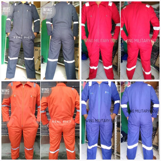 Wearpack Coverall Safety Scotlight/Workshop Clothes/Project Uniforms ...
