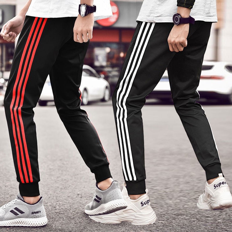 Ready Stock】Men Long Sports Pants Casual Pants Fashion Jogger Gym  Sweatpants M-4XL