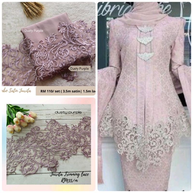 Dress kain outlet lace