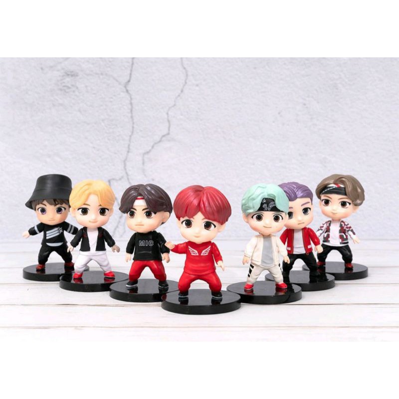 BTS TinyTAN Mic Drop フィギュア （all）-