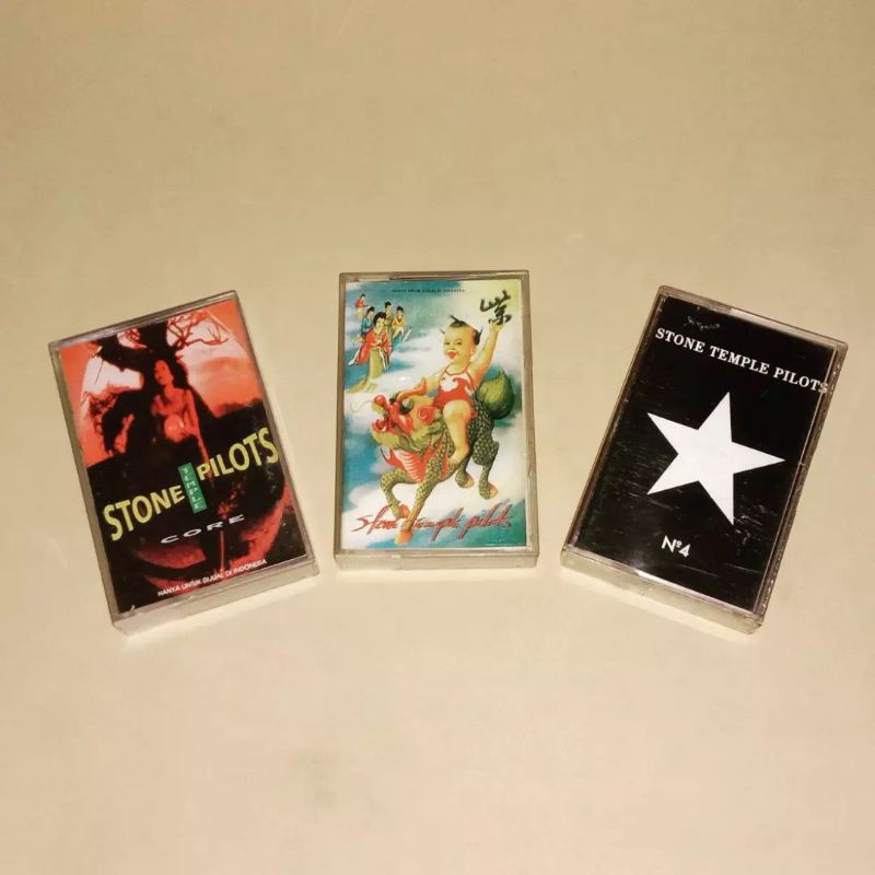 Stone temple pilots Cassette (3 Cassette Pack) | Shopee Malaysia