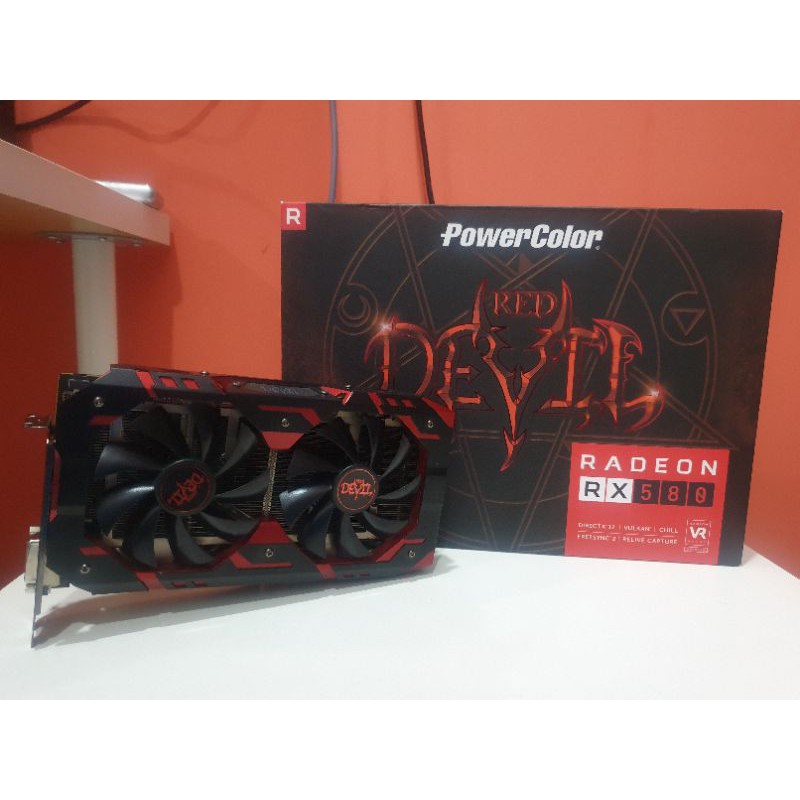 POWERCOLOR RED DEVIL RX580 8GB (USED SET SIAP KOTAK) | Shopee Malaysia