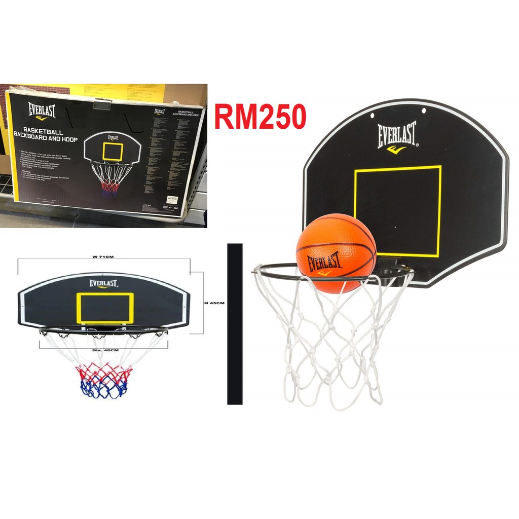 Everlast on sale basketball hoop