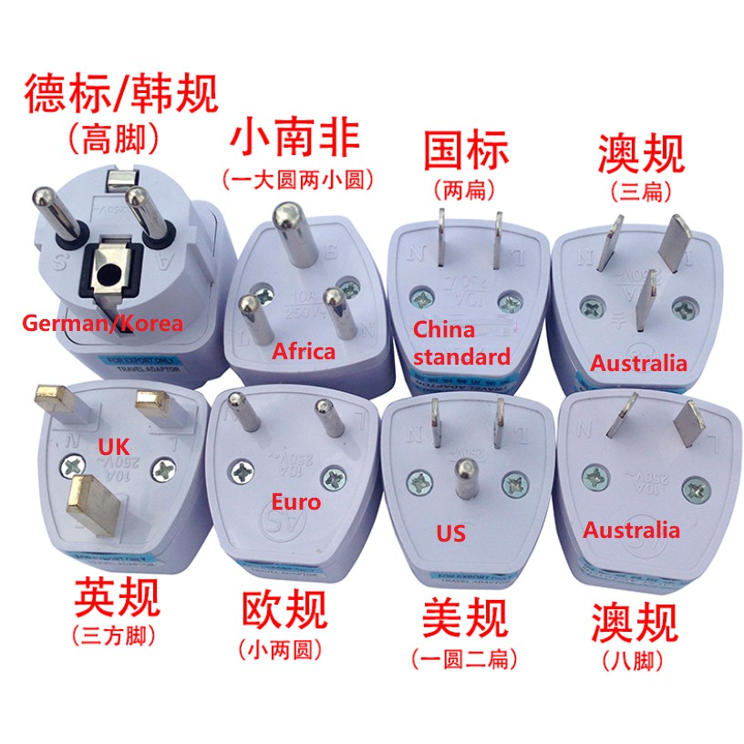 Universal Multi Adaptor/Travel Plug/Socket/Adapter/UK/Euro/US/Africa ...