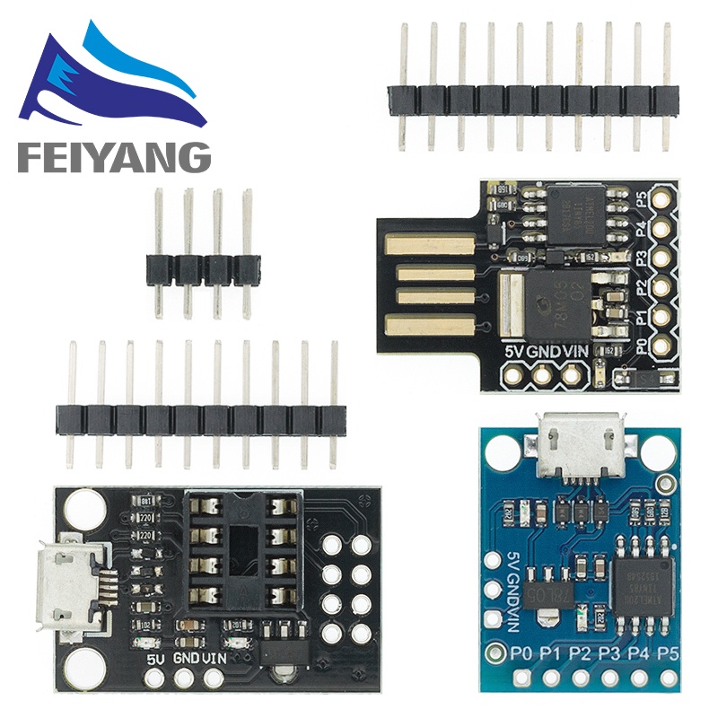 1PCS Blue Black TINY85 Digispark Kickstarter Micro Development Board ...