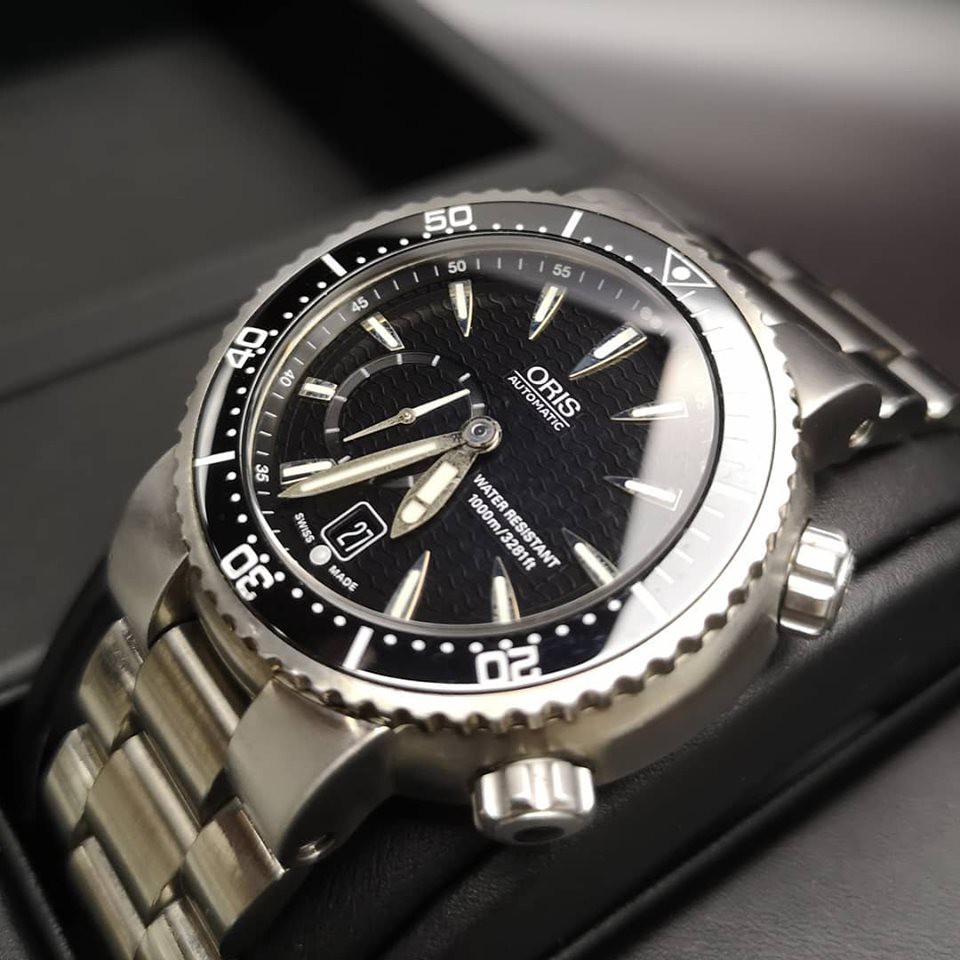 Oris 1000m diver hot sale