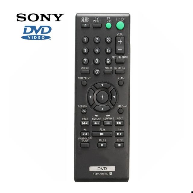 Remote Control RMTD197A For SONY DVD Player RMTD187A RMTD198A RMT