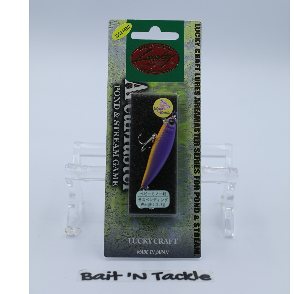 LUCKY CRAFT/BEVY MINNOW 45/Area Master Series | Shopee Malaysia