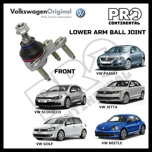 GENUINE VOLKSWAGEN PASSAT GOLF JETTA BEETLE SCIROCCO FRONT LOWER ARM