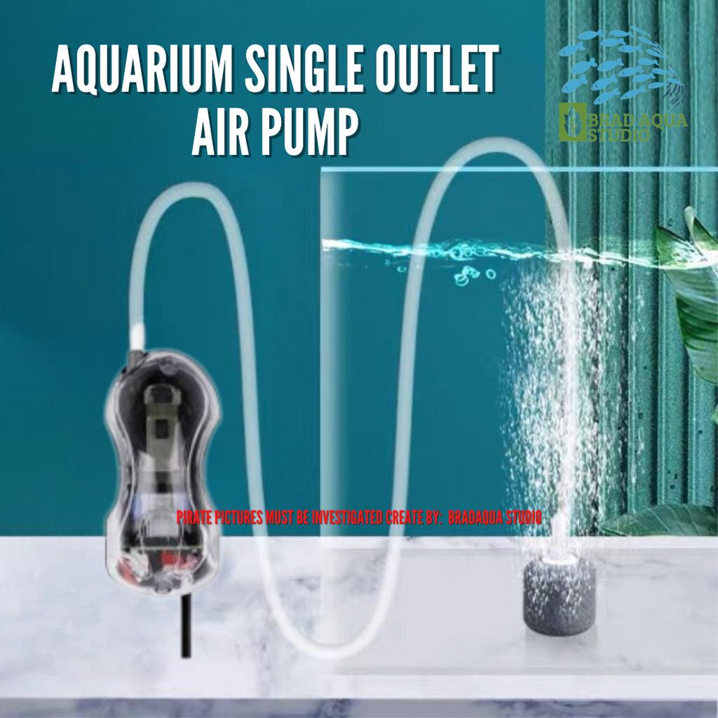 AQUARIUM Single Outlet Air Pump for Small Tank up to 15gallon Shopee