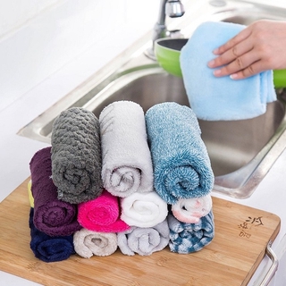 1/3/5Pcs Anti-grease Wiping Rags Kitchen Efficient Super Absorbent  Microfiber Cleaning Cloth Home Washing Dish Kitchen Cleaning Towel