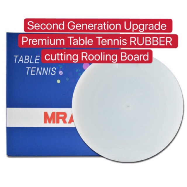 Table Tennis Racket Rubber Cutting Board