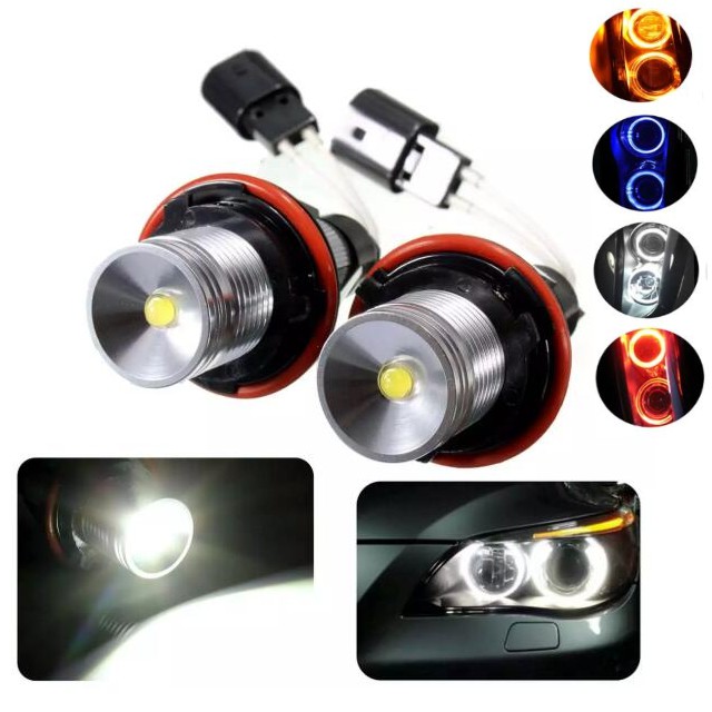 iJDMTOY 7000K White High Power LED Angel Eyes Ring Marker