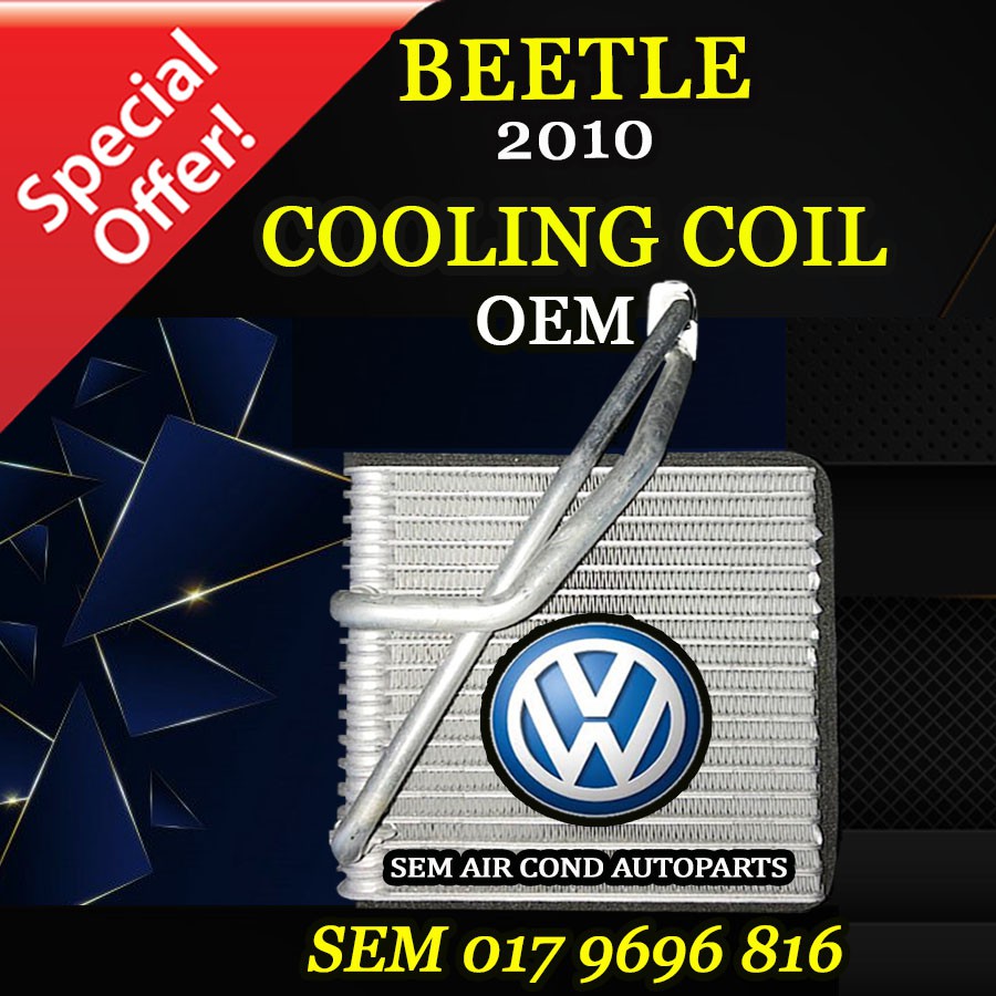 VOLKSWAGEN BEETLE 2010 YEAR OEM COOLING COIL/ EVAPORATOR (CAR AIRCOND