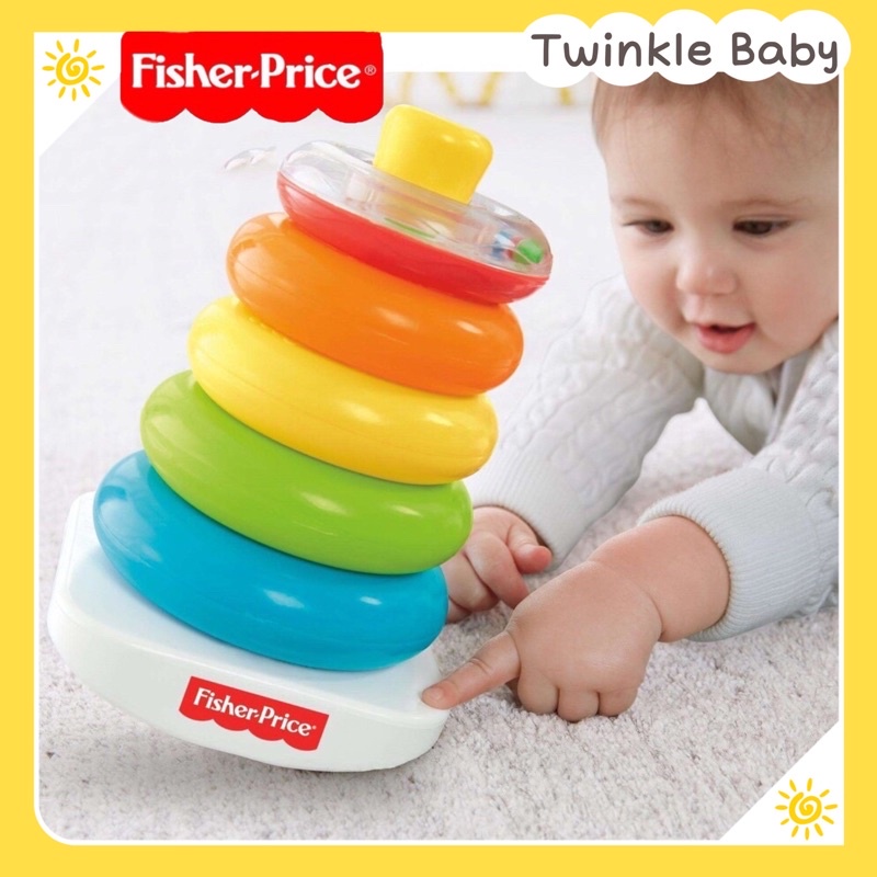 Fisher price stacking store rings age