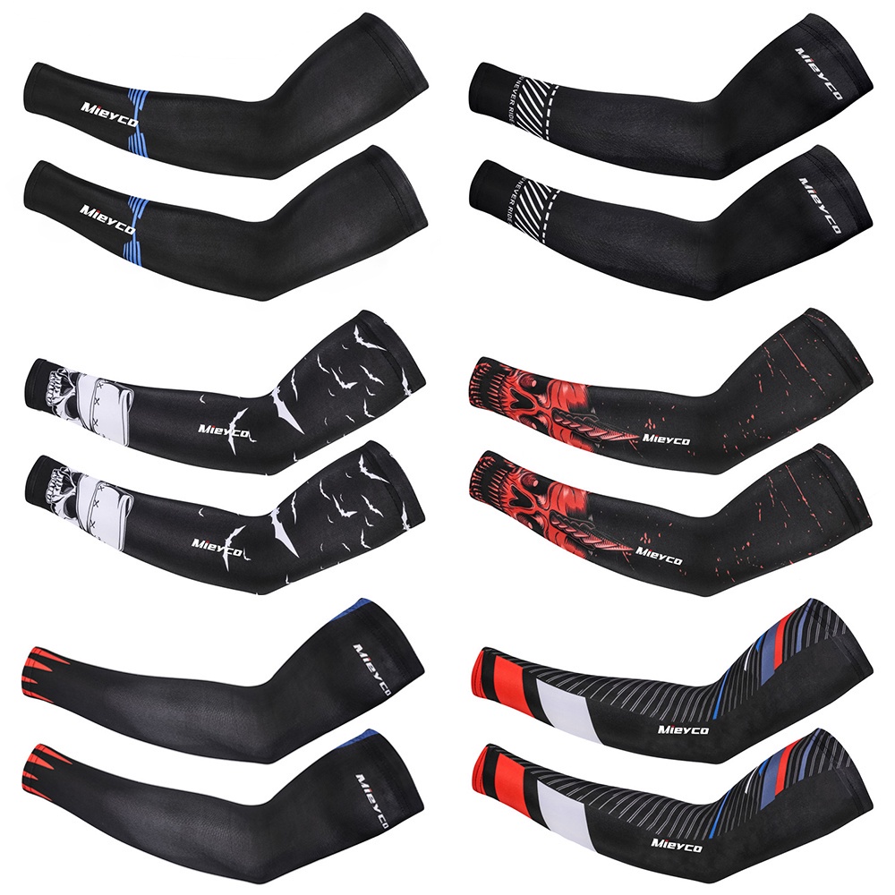 Running Sun Protection Arm Sleeve Fishing Men Arm Cover Ladies Mtb Arm ...