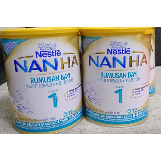 Harga susu nan store ha 1 hypoallergenic