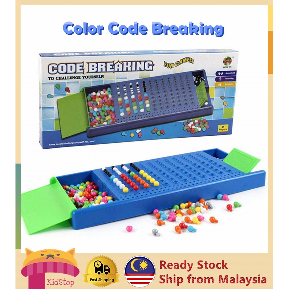 Color Code Breaking Board Game Codebreaker Game Family Legendary Logic