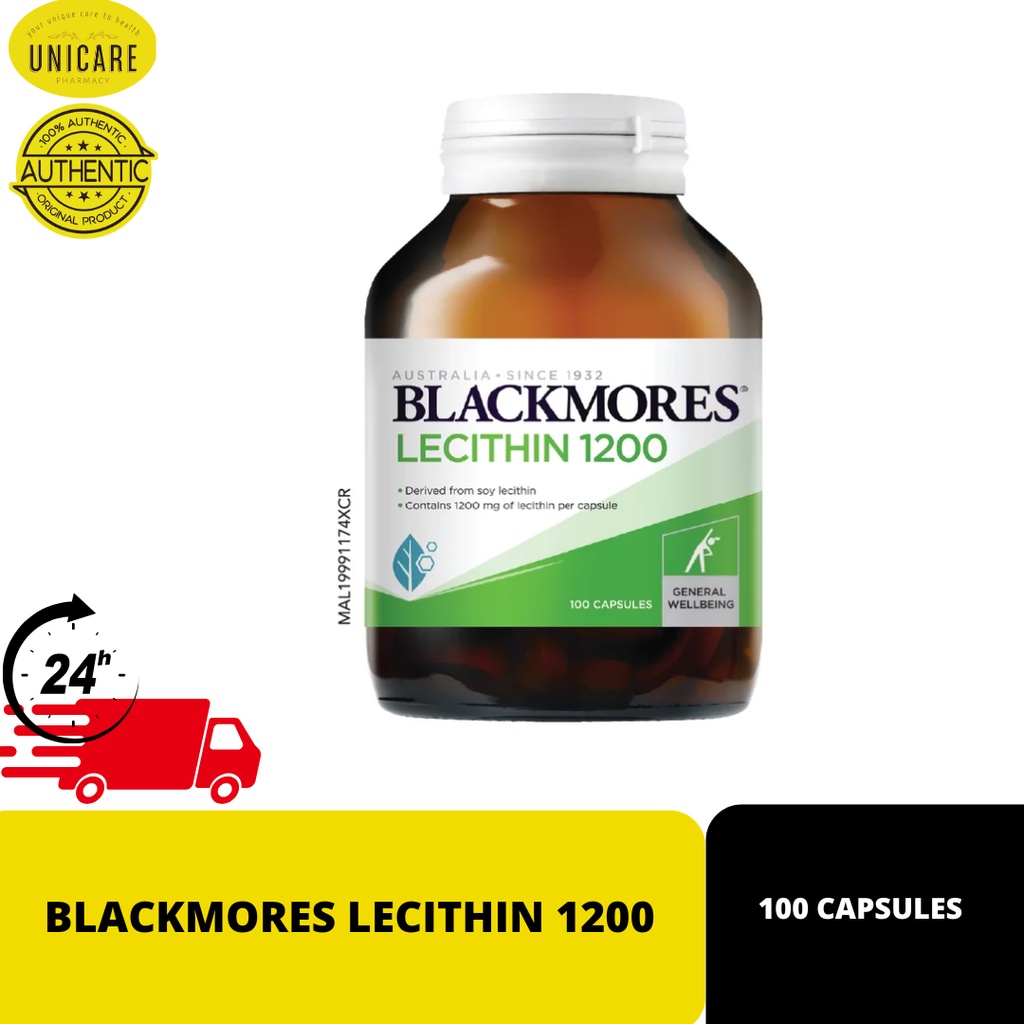BLACKMORES LECITHIN 1200 (100 CAPSULES) Shopee Malaysia