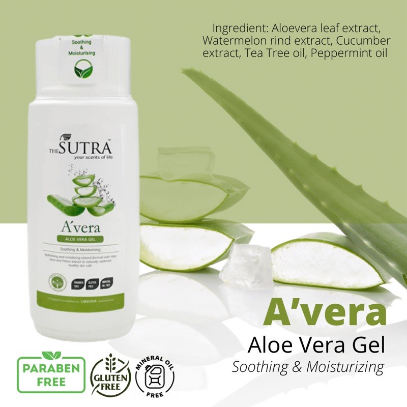 SUTRA Avera Gel | Gel Pelbagai Guna Aloe Vera-WM89 | Shopee Malaysia