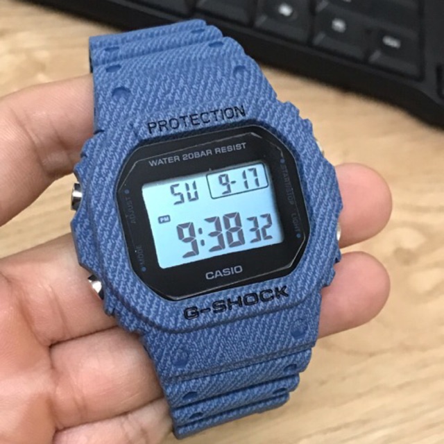 G shock dw top 5600 denim