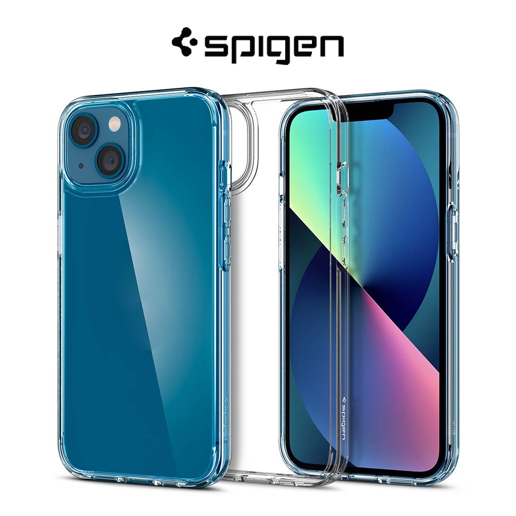 Spigen iPhone 13 Mini Case Ultra Hybrid Crystal Clear Casing Drop