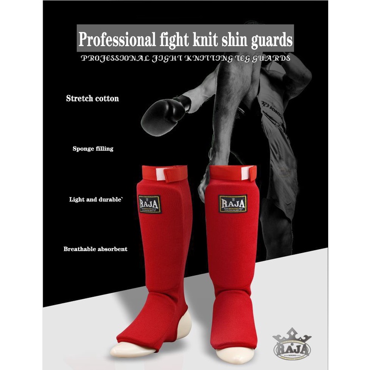 Shin Guard Kickboxing Shinguard Muay Thai Dry Bone Protector Leg Silat