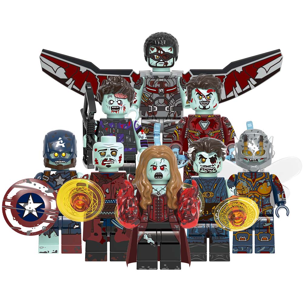 What If Lego Avengers Zombies Marvel What If Minifigures Zombie