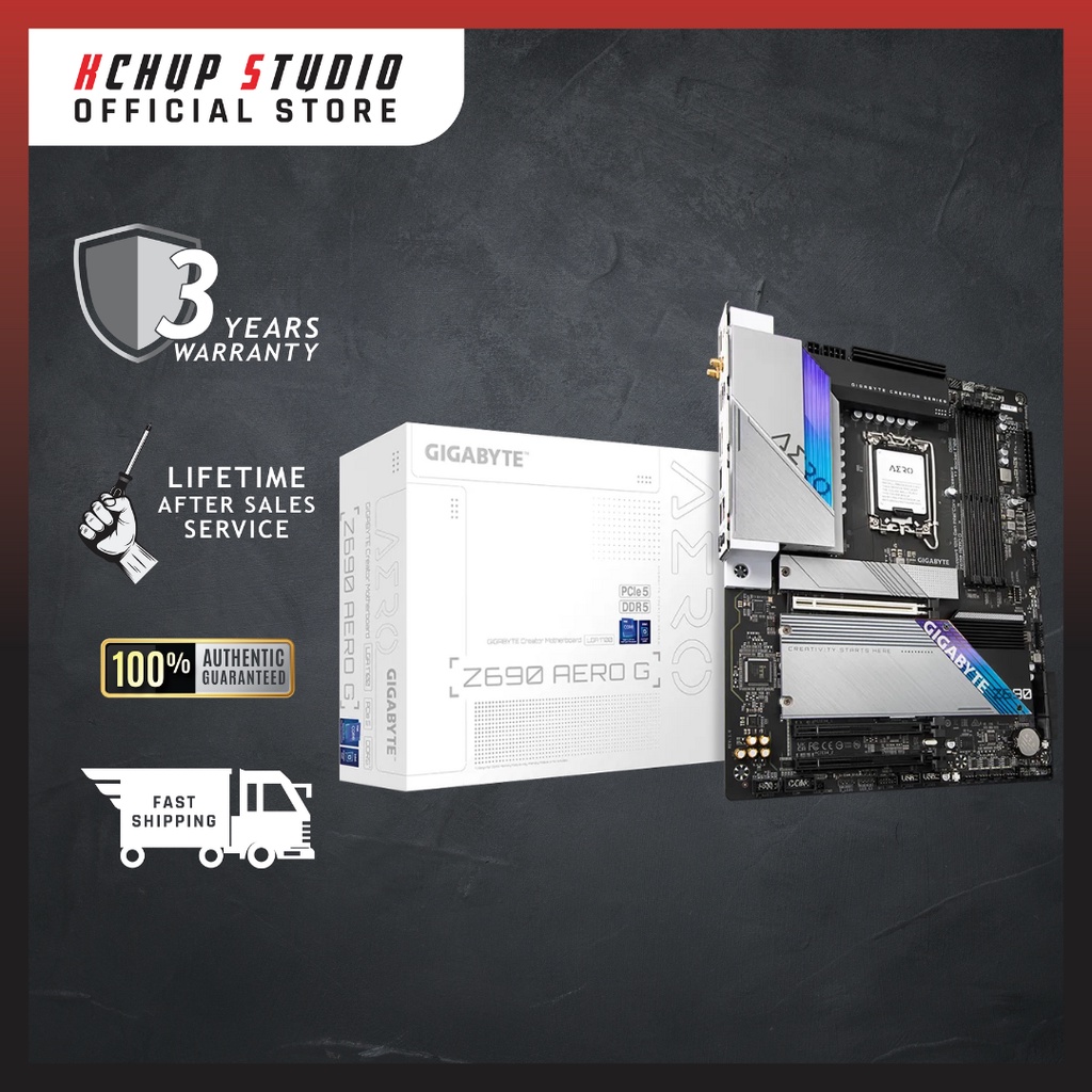 GIGABYTE Z690 AERO G DDR5 LGA 1700 ATX MOTHERBOARD Shopee Malaysia