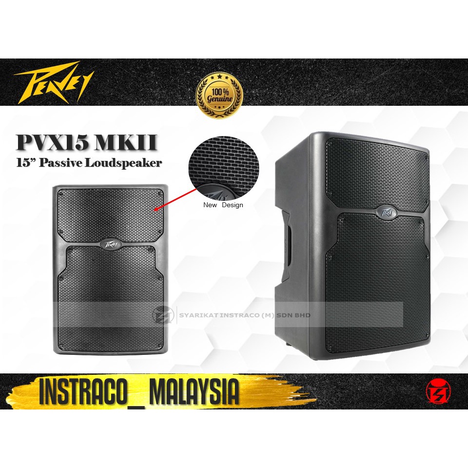 Peavey PVX15 MKII 15" 2-Way 400 Watt Passive Speaker | Shopee Malaysia