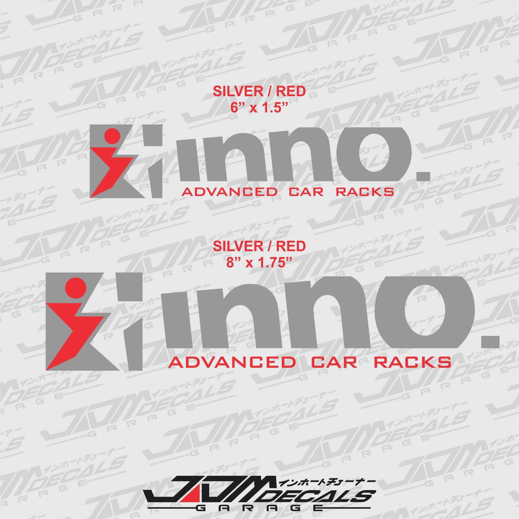 Inno Racks Vinyl Sticker | Shopee Malaysia