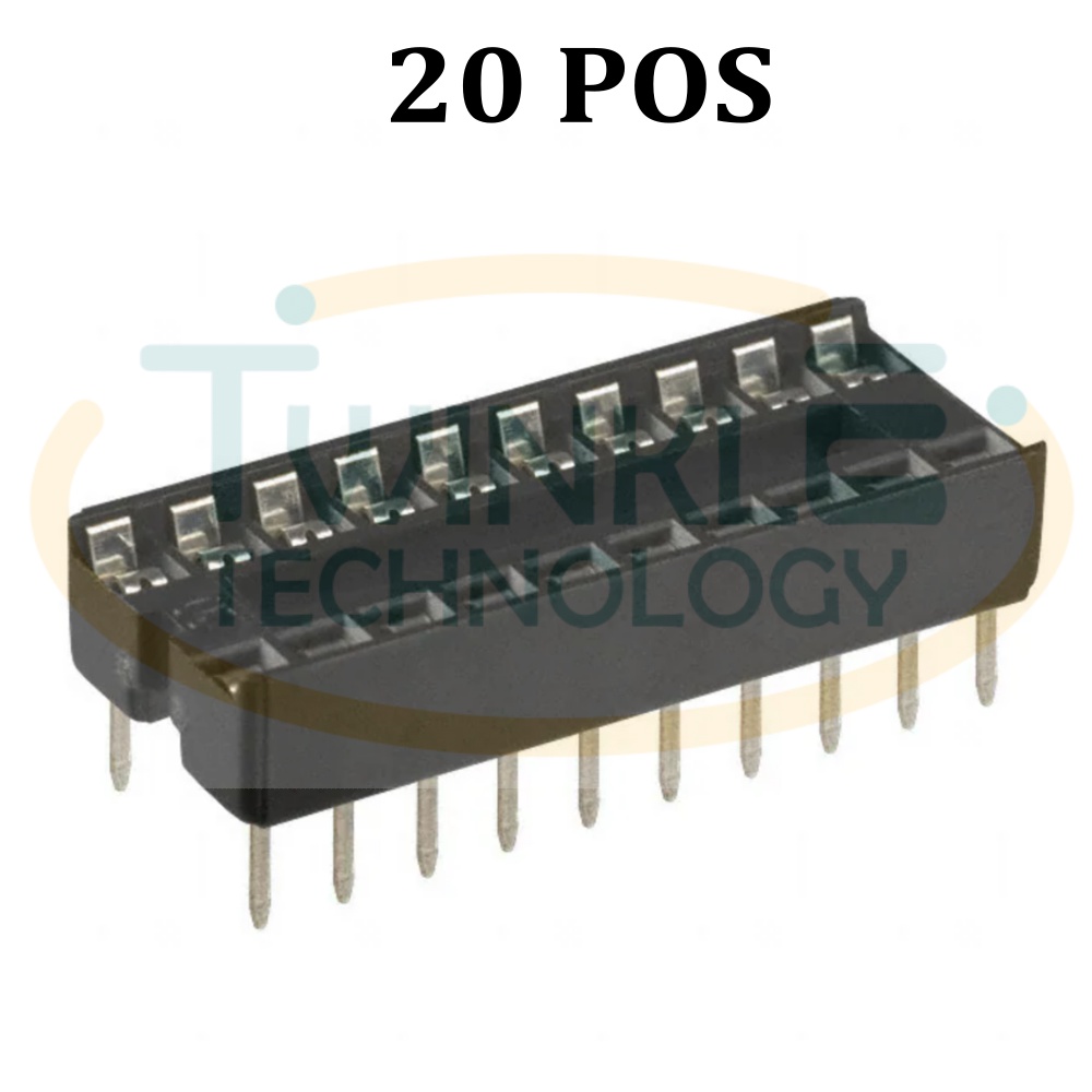 IC SOCKET Pin IC Holder 6P - 28P PIN (2.54mm pitch) 2pcs / pack ...