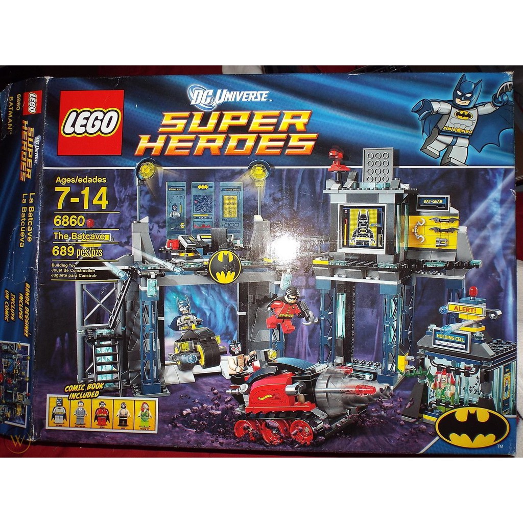 Lego batcave clearance 6860