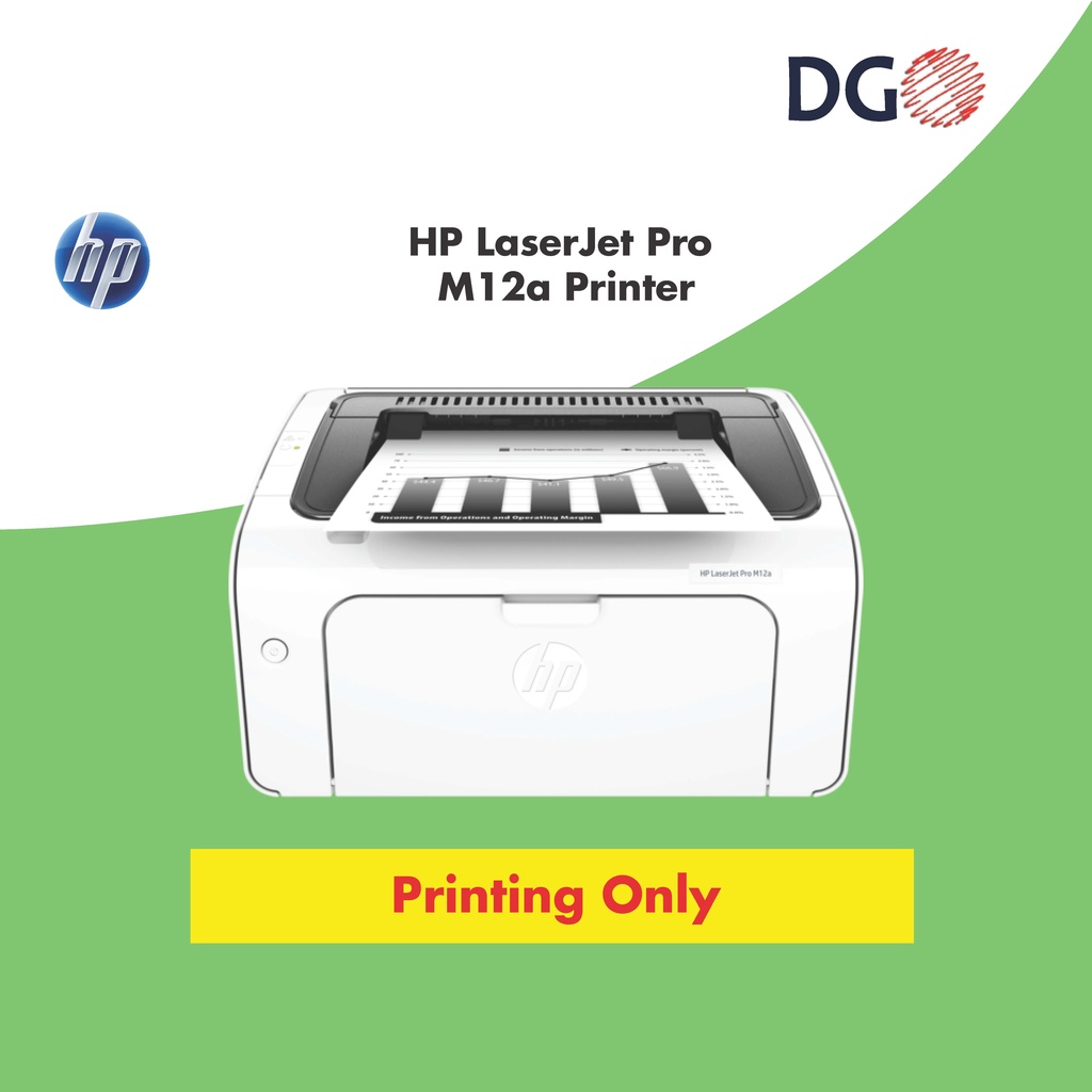 HP LaserJet Pro M12a Printer Shopee Malaysia